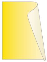 Colored Unishield Label Protector - Yellow