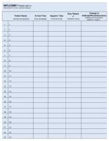 Duplicate Sign-In Sheet, 8-1/2" x 11"