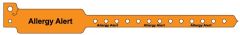 Adult Plastic Alert Band, 10" x 1-1/8"