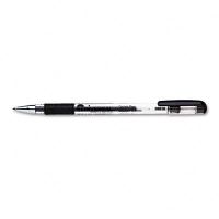 0.7 mm Medium Point Comfort Grip Rollerball Gel Ink Pens, Black