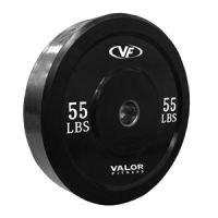 Valor Fitness Bumper Plate 55 lbs