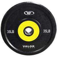 Valor Fitness Bumper Plate Pro 35 lbs
