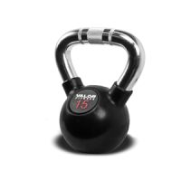 Valor Fitness Chrome Kettlebell 15 lbs