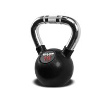 Valor Fitness Chrome Kettlebell 18 lbs