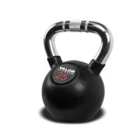 Valor Fitness Chrome Kettlebell 25 lbs