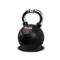 Valor Fitness Chrome Kettlebell 70 lbs