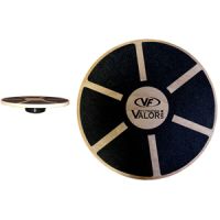 Valor Fitness Wooden Balance Board with Non Slip Pad