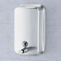 Global Industrial Stainless Steel Vertical Liquid Soap Dispenser - 1000 ml