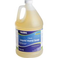 Global Industrial Liquid Hand Soap,Clear - Case Of Four 1 Gallon Bottles