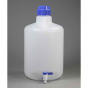 Bel-Art Autoclavable Carboy without Spigot 107940025, Polypropylene, 10 Liters, White, 1/PK
