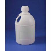 Bel-Art Carboy with Handle and Screw Cap 10795-0000, HDPE, 20 Liters, 83mm Closure, 1/PK