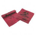 Medegen Infectious Waste Disposal Bags,3 Gallon,1.25 mil,14" x 18.5",Red,200/Box