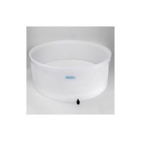 Bel-Art H14625-3536 Buchner Table-Top Funnel with Medium Porosity Fixed Plate, 36" I.D., 14.75"H