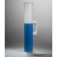 Bel-Art F28461-2000 Holdfast Polypropylene Graduated Cylinder, 2000ml Capacity, 20ml Graduation