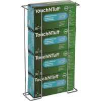 Global Industrial Quadruple Glove Box Holder, Wire Steel, 11-15/16"W x 3-13/16"D x 19"H
