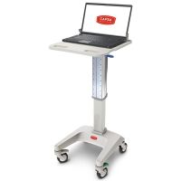Capsa Healthcare LX5 Non-Powered Laptop Cart, No Drawers, 35 lbs. Weight Capacity