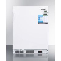 Summit FF7LWBIVACADA Built-In Undercounter ADA Auto Defrost All-Refrigerator, 2.6 Cu.Ft. Capacity