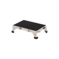 Clinton SS-190 Stainless Steel Stacking Step Stool, 18"W x 12"D x 5-1/4"H