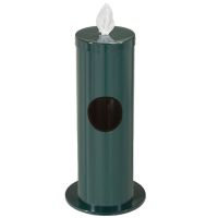 Glaro Gallon Floor Standing Sanitary Wipe DispenserHunter Green