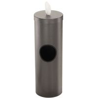 Glaro Gallon Floor Standing Sanitary Wipe DispenserSilver Vein
