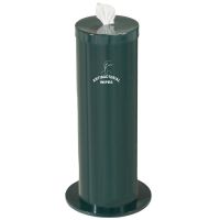 Glaro Floor Standing Sanitary Wipe Dispenser Hunter Green