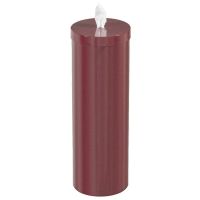 Glaro Floor Standing Sanitary Wipe Dispenser Burgundy