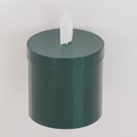 Glaro Wall Mount Sanitary Wipe DispenserHunter Green