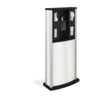 Braeside Series Standard Infection Control Kiosk Matte White
