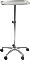 Drive Medical 13071 Mayo Instrument Stand with Mobile 5-Caster Base