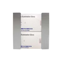 Omnimed Double Glove Box Holder, Stainless Steel, 1/Pack
