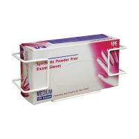 Omnimed Omniwire Single Glove Box Holder, Powder Coated Steel, 1/Pack