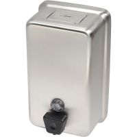 Frost Wall Mount Manual Vertical Liquid Soap Dispenser - Stainless - 708A