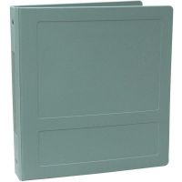 Omnimed 2-1/2" Molded Ring Binder, 3-Ring, Side Open, Holds 450 Sheets, Seafoam Green