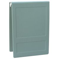 Omnimed 1" Molded Ring Binder, Top Open, Holds 250 Sheets, Seafoam Green