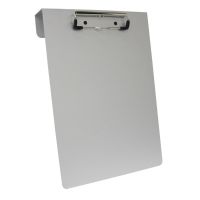 Omnimed Aluminum Overbed Clipboard, 9"W x 13-7/8"H, Anodized Aluminum