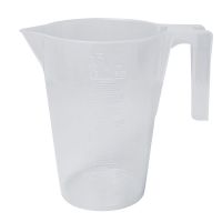 Bel-Art PP Tall Graduated Pitcher 289900000, 500ml Capacity, 10ml Graduation, Clear, 1/PK