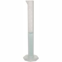 Bel-Art Single Scale Graduated Cylinder 284520000, 10ml Capacity, 0.1ml Graduation, Clear, 1/PK