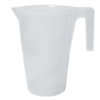 Bel-Art PP Tall Graduated Pitcher 289920000, 2000ml Capacity, 20ml Graduation, Clear, 1/PK