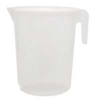 Bel-Art PP Tall Graduated Pitcher 289950000, 10000ml Capacity, 200ml Graduation, Clear, 1/PK