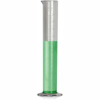 Bel-Art TPX Graduated Cylinder 286950000, 500ml Capacity, 5.0ml Graduation, Clear, 1/PK