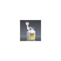 ECO Funnel EF-4-Justrite-B5-SYS 4" ECO Funnel System, 5 Gal Safety Can, Red Lid