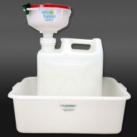 ECO Funnel EF-30020C-SYS 8" ECO Funnel System, 20L Carboy & Secondary Container, Red Lid