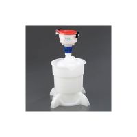 ECO Funnel EF-4-38-SYS 4" ECO Funnel System, 4L Container & Secondary Container, Red Lid