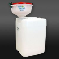 ECO Funnel EF-8-SW-SYS 8" ECO Funnel System, 20L Samson Stacker Drum, Red Lid