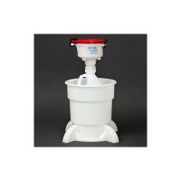 ECO Funnel EF-4-38-4004-SYS 4" ECO Funnel System, 1 Gal Jug & Secondary Container, Red Lid