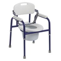 Wenzelite Pinniped Pediatric Commode Blue