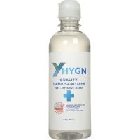 HY-GEN Hand Sanitizer Gel - 11.8 oz. Bottle w/ Flip Top Lid - Pkg Qty 24