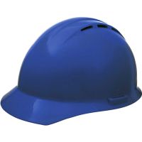 ERB  19456 Americana Cap Vented, Mega Ratchet, 4-Point Nylon Suspension, Blue - Pkg Qty 12