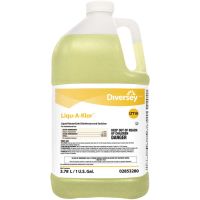 Diversey  Liqu-A-Klor Disinfectant/Sanitizer, Gallon Bottle, 4 Bottles/Case - 2853280