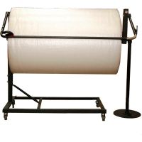 Bubble/Foam/Poly Dispenser, Floor Unit, Double Arm with Slide Cutter, 60" Material Width